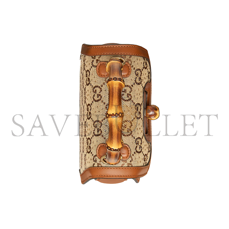 GUCCI BAMBOO 1947 CRYSTALS MINI BAG 735116 (17*12.5*8cm) GUCCI BAMBOO 1947 CRYSTALS MINI BAG 735116 (17*12.5*8cm)